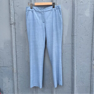 Marc Cain Blue Wool Blend Crop Trousers,  size “N2” (US6)